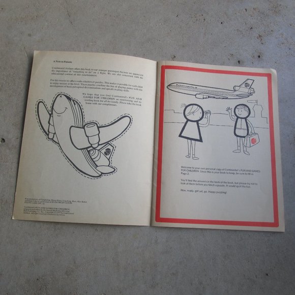 Vintage 1977 Continental Fun and Games For Children Workbook - Picture 6 of 7